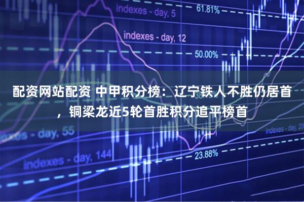 配资网站配资 中甲积分榜：辽宁铁人不胜仍居首，铜梁龙近5轮首胜积分追平榜首
